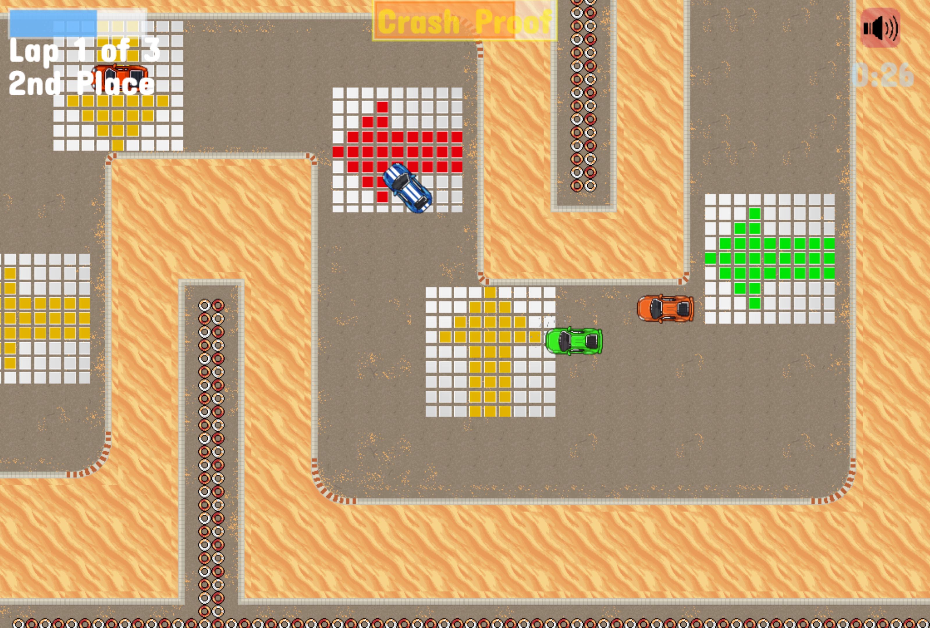 This is a gameplay image from Conflict Cars.